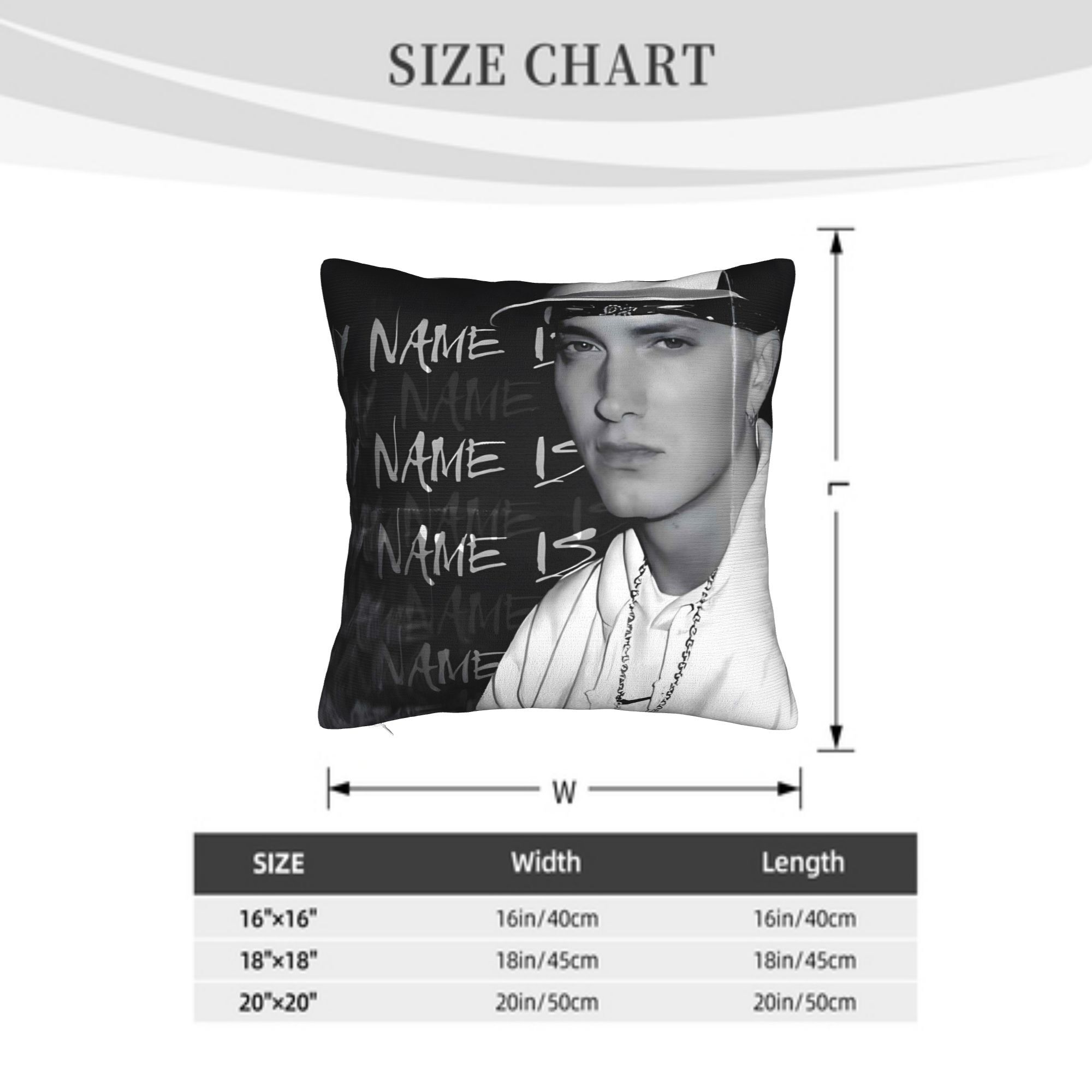 Customize EMINEM Double-Sided  - Throw Pillow recension och pris