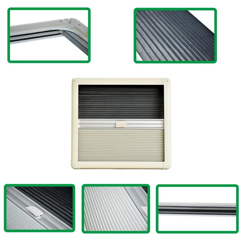 RV Side Push Out Window With S - Curtain Curtain recension och pris