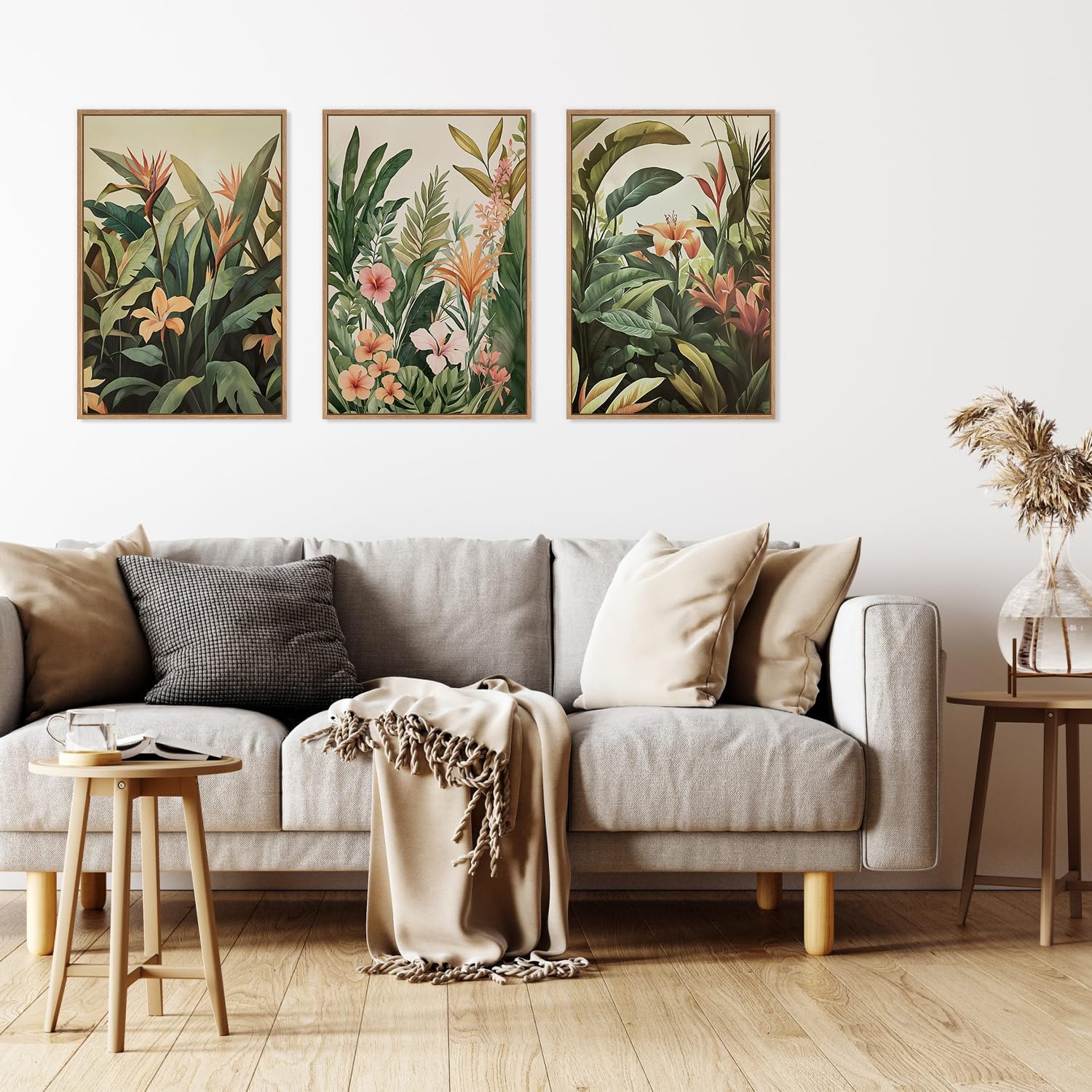 3pcs/set frameless Canvas Pain - Abstract Canvas Set recension och pris