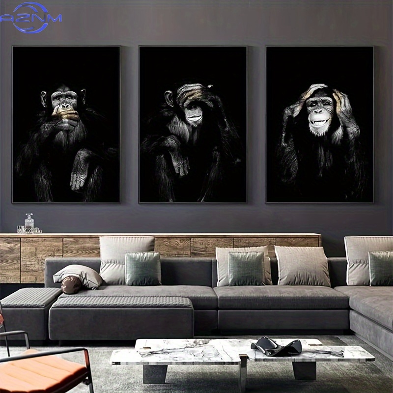 3pcs/set Big Size Unframed Ret - Abstract Canvas Set recension och pris